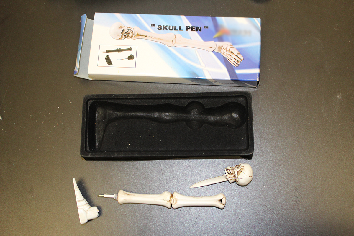 A pen knife seized by Winnipeg commercial officers on February 17.