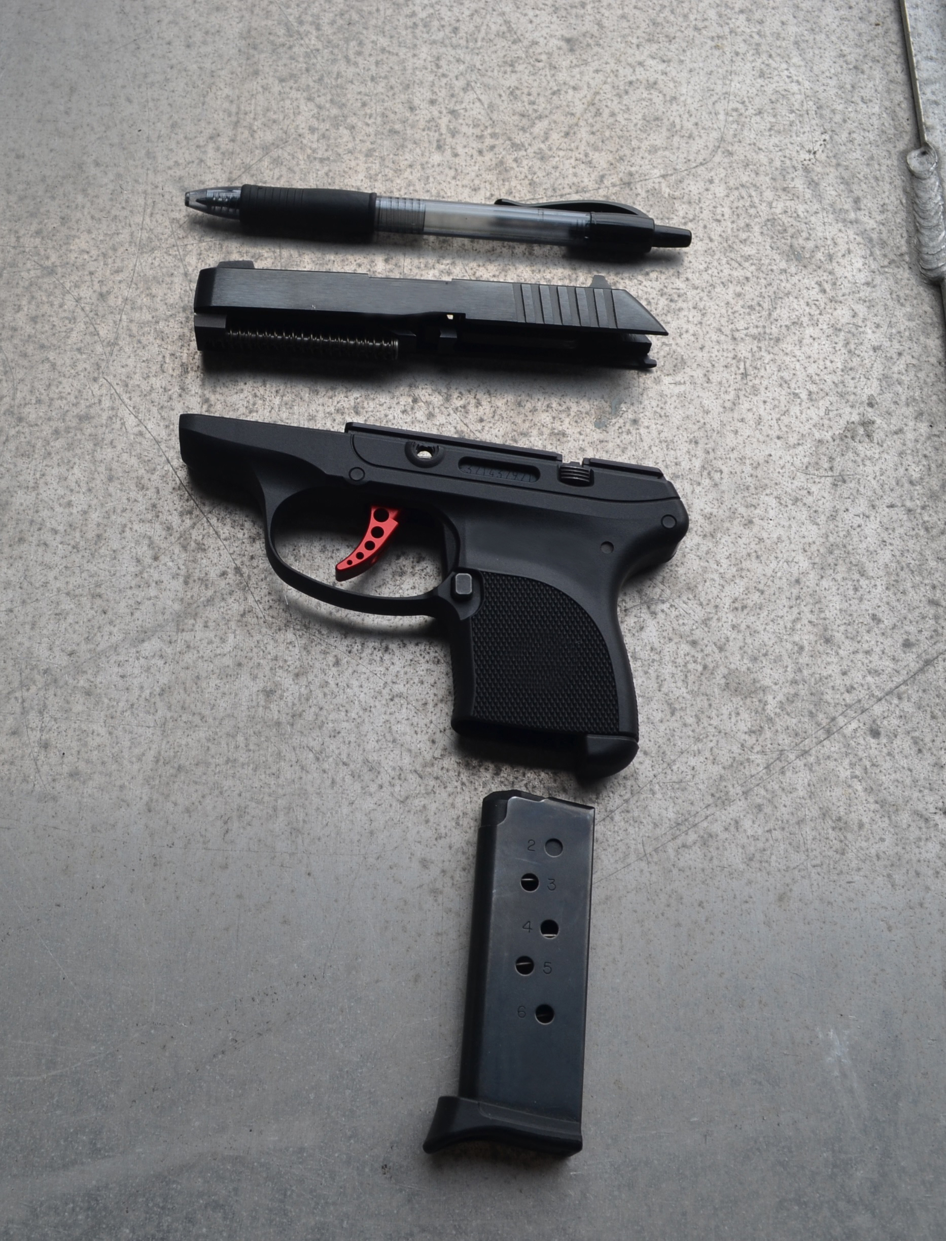 Undeclared .380-calibre pistol seized on June 4, 2016, at the Prince Rupert port of entry.