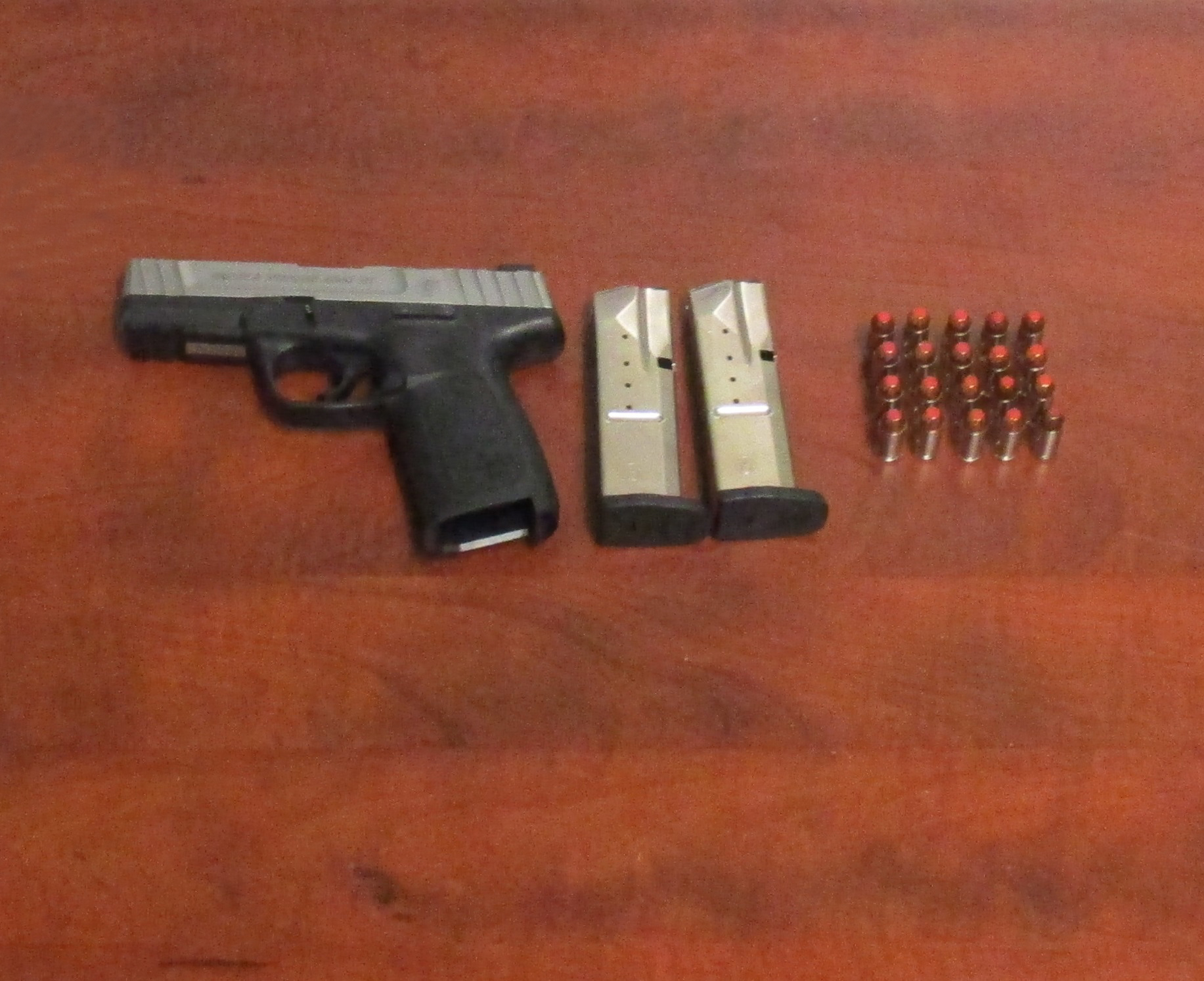 Rodrick Hines was convicted of smuggling after he failed to declare this loaded, prohibited handgun to border services officers.