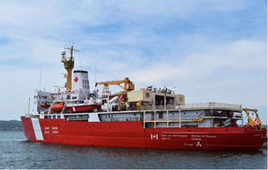 CCGS Louis S. St-Laurent left Halifax July 22, 2016
