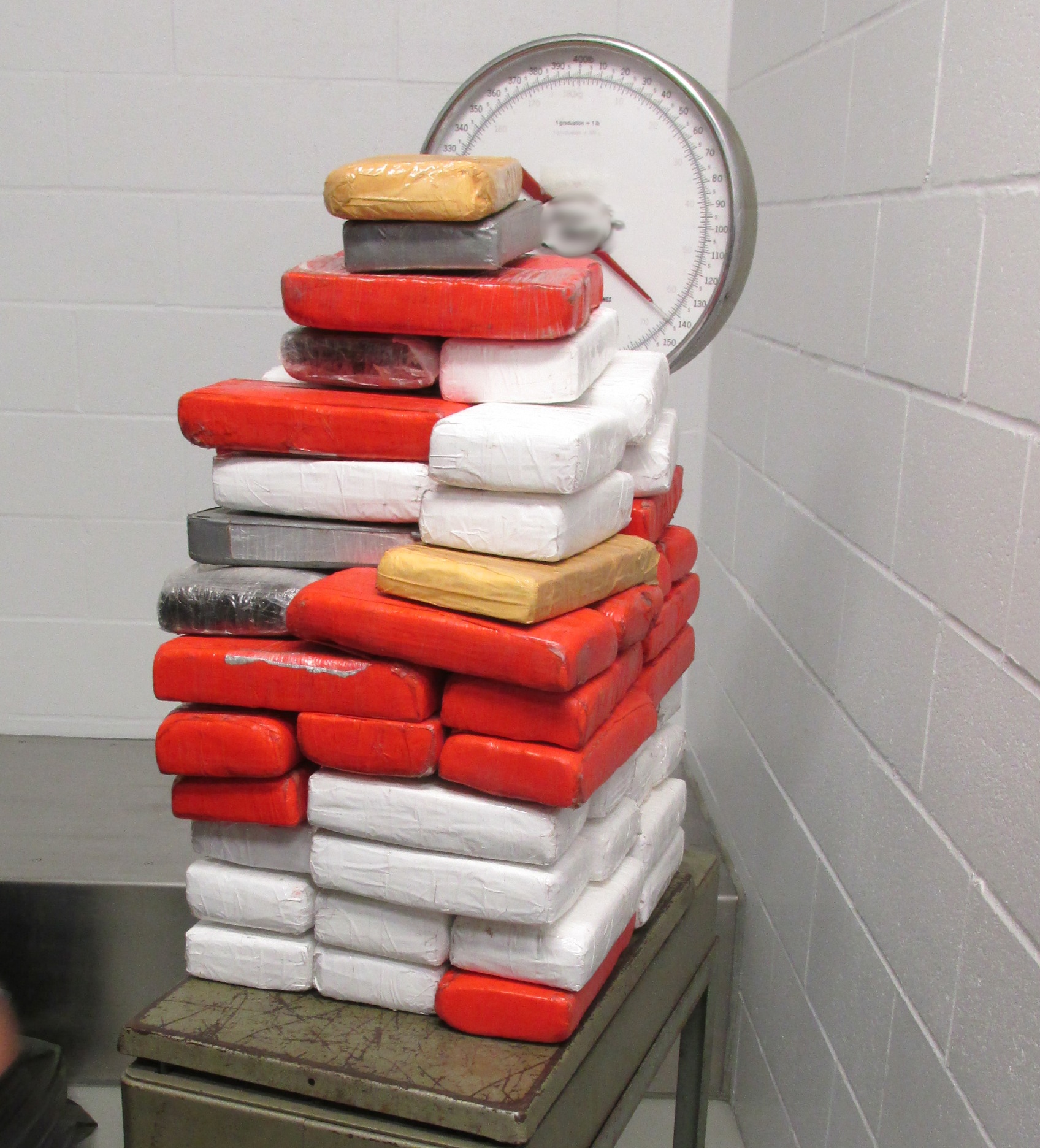 65 kilos of suspected cocaine have been seized by the CBSA at Saint-Bernard-de-Lacolle border crossing.