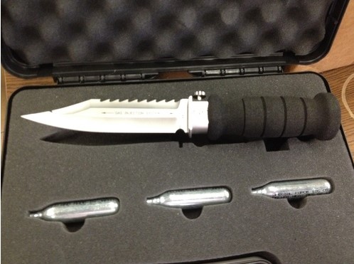 Knife seized on November 15, 2016 at the Queenston-Lewiston Bridge.