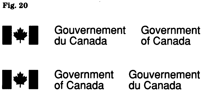 Figure 20 : signature du « Gouvernement du Canada »