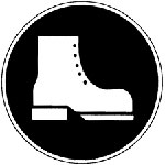 Port obligatoire de chaussures protectrices