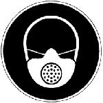 Port obligatoire d'un masque respiratoire