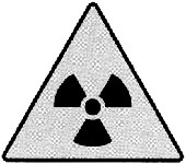Caution, presence of ionizing radiation