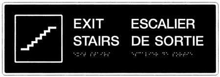 Figure 3.3: Exit Stair Sign