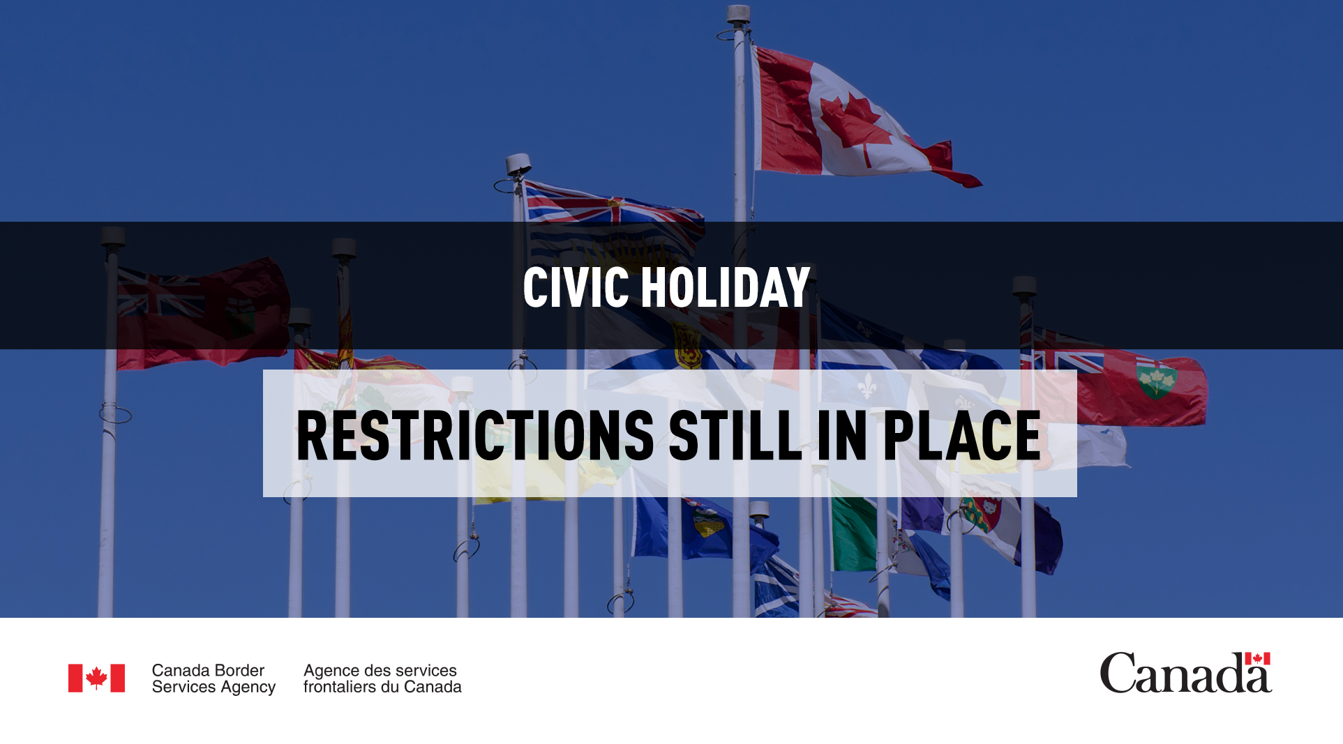 travel restrictions outside canada