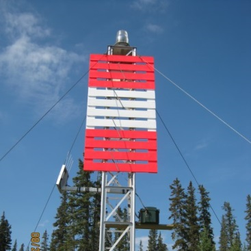 Lit range on Lac St-Pierre, St. Lawrence River.