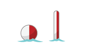 Bouée de forme sphérique