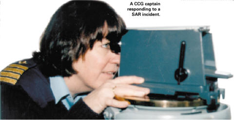 A CCG Captain responding to a SAR incident