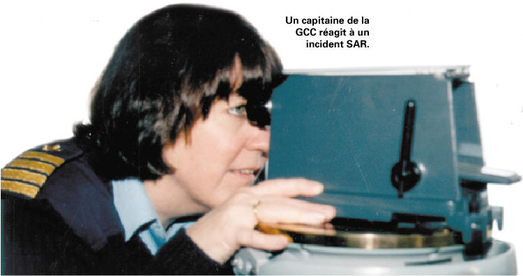 Un capitaine de la GCC réagit à un incident SAR
