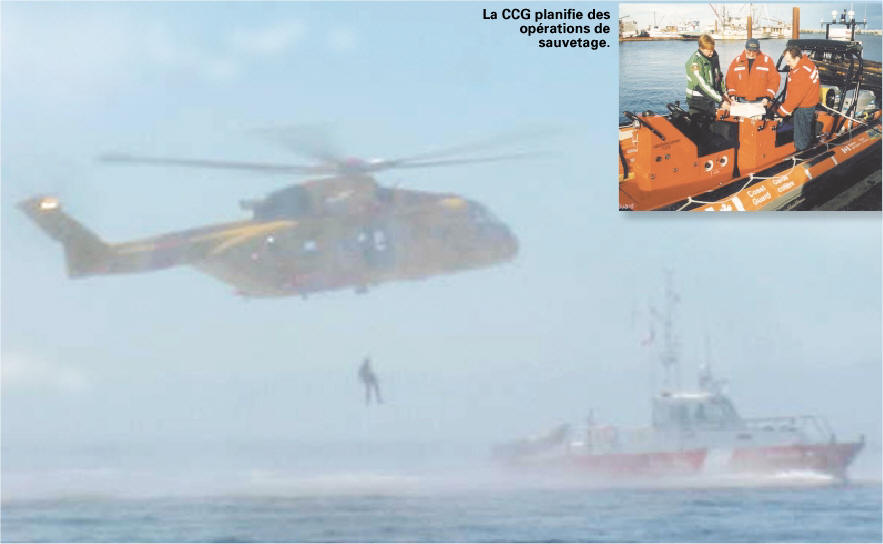 Le CCG planifie une opération de sauvetage