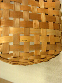 Direct labeling of basket pictured.