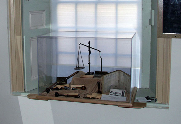 Un puits de fenêtre dans un musée.