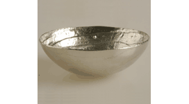 A dish made from modern pewter.