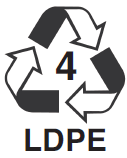 Recycling logo.