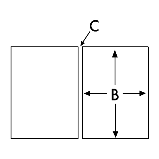 Pattern for a portfolio’s outer cover