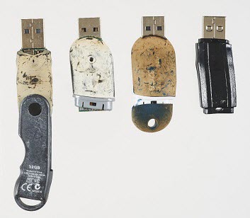 Supports flash ou clés USB de types variés