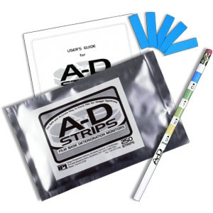 Acid-Detector (A-D) Strips