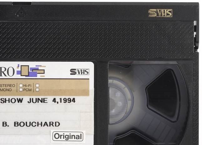 SVHS cassette