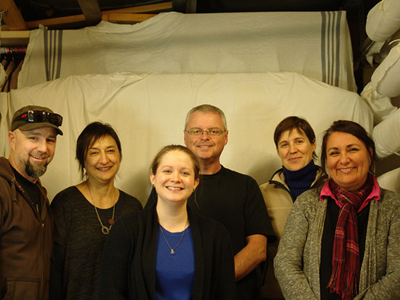 RE-ORG project team at PEI Museum and Heritage Foundation