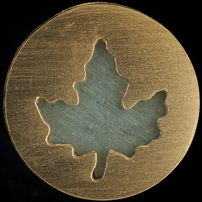 Maple leaf broach.