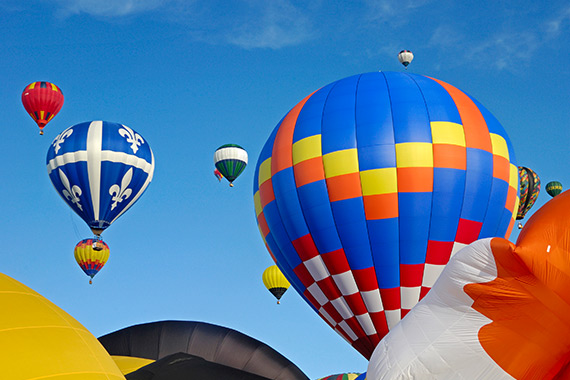 Photo de montgolfières en Outaouais