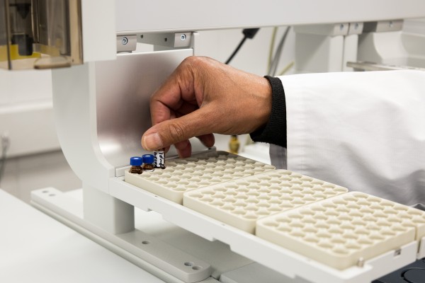 Gas chromatography triple mass spectrometry equipment
