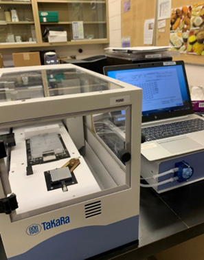 Gas chromatography triple mass spectrometry equipment