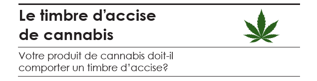 Aperçu du PDF pour Le timbre d’accise de cannabis