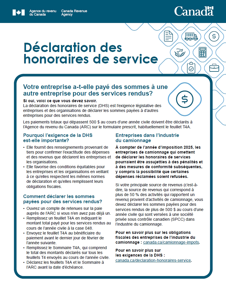 Fiche descriptive – Entreprise de prestation de services personnels 