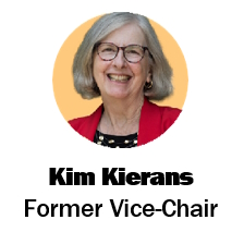 Picture of Kim Kierans, former Vice-Chair of the Board.