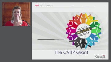 CVITP Grant presentation to organizations