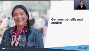 Webinar for Indigenous Peoples: Get your benefits and credits