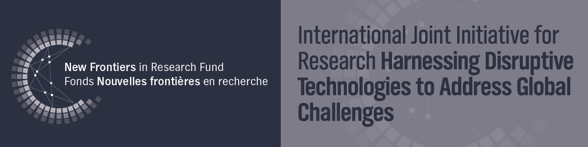International Joint Initiative for Research Harnessing Disruptive Technologies to Address Global Challenges