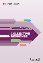 Thumbnail image: Collective Response: Canada Research Coordinating Committee Progress Report 2020-21