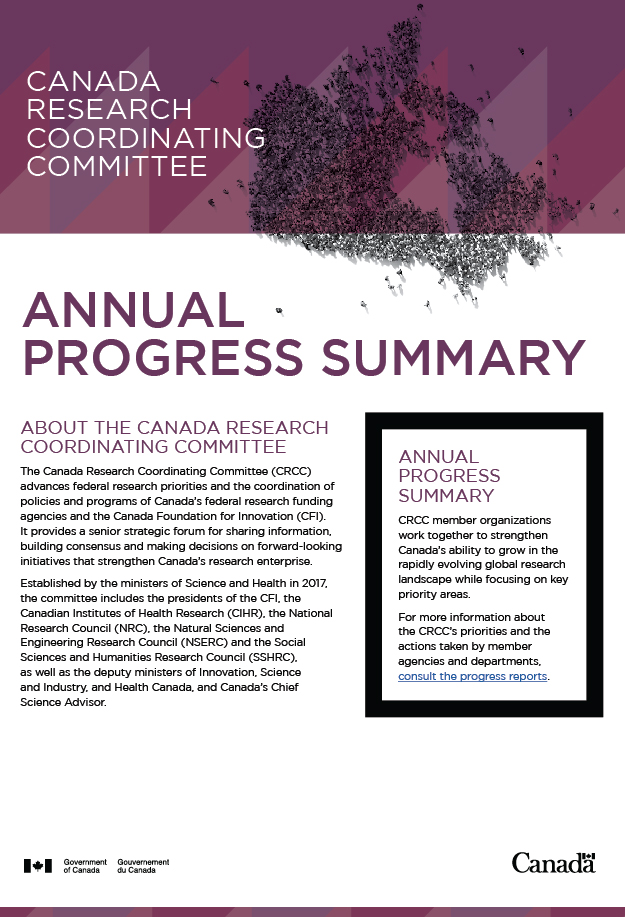 CRCC Annual Progress Summary