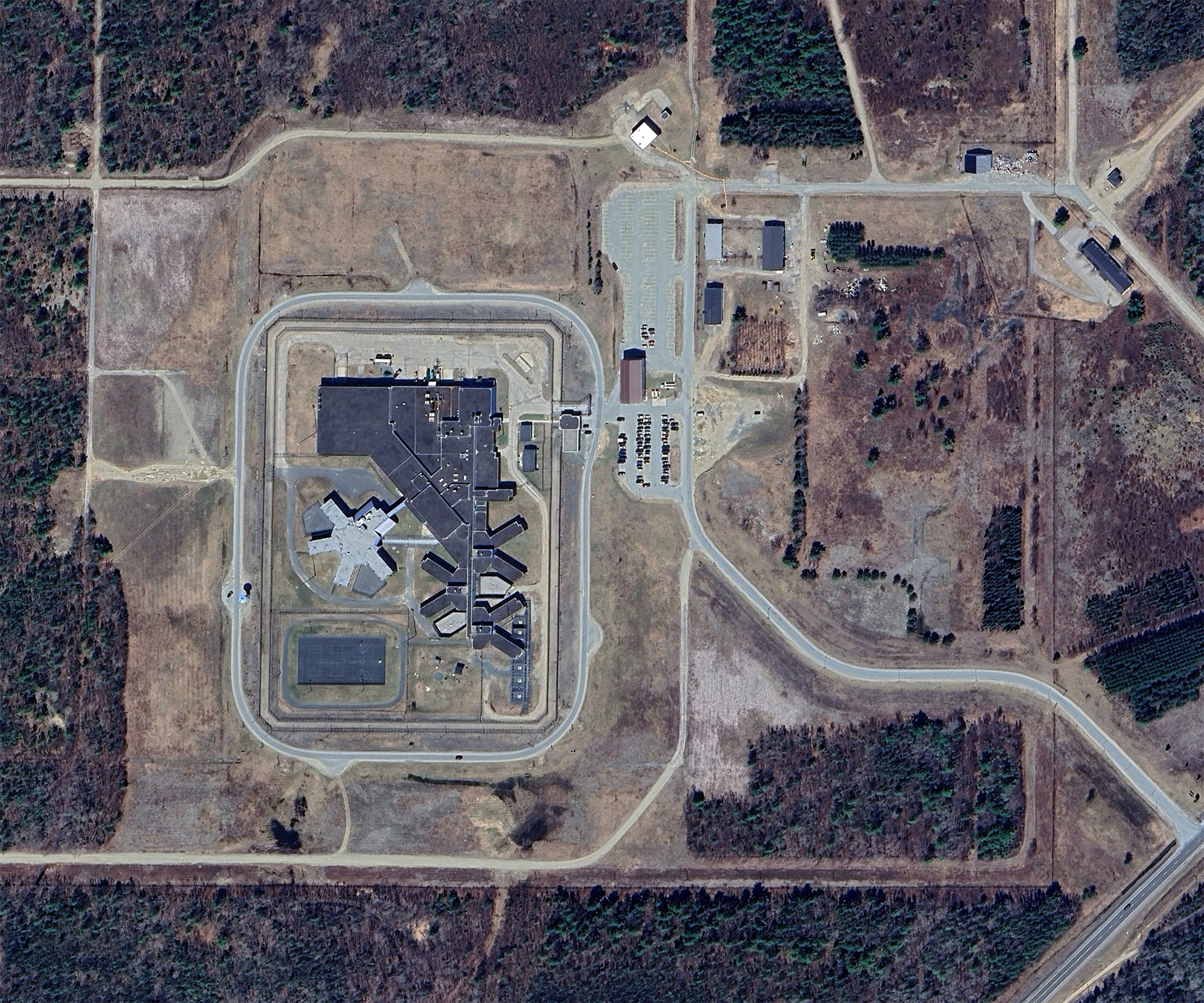 Aerial view of Atlantic Institution