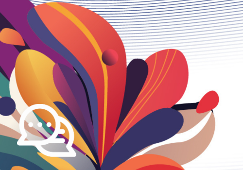 Logo de la justice réparatrice avec un texte qui dit « Un chemin vers la paix et le but »