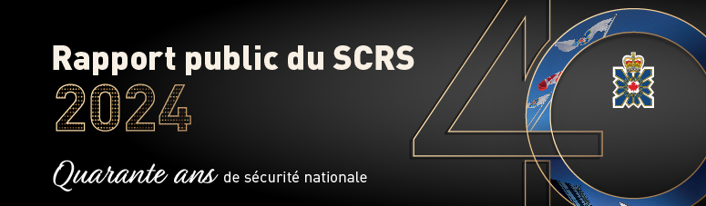 Rapport public du SCRS 2024