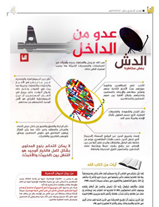 Figure 12: " al-Bayan Radio Infographic", al-Naba', 29 November 2015. 