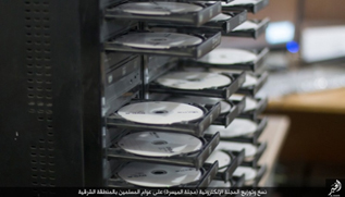 Figure 7: "Burning and distributing al-Maysara electronic magazine to ordinary Muslims in the eastern region", Khayr Province Media Office, 28 August 2015.
