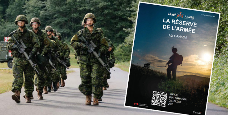 La Réserve de L'Armée au Canada—Manuel d'information du soldat 2026
