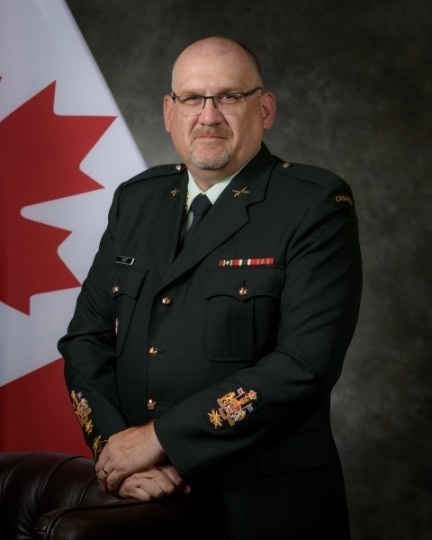 Adjudant-chef Officer W.A. Arndt, CD