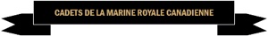 Ruban d’identification des cadets de la Marine royale canadienne