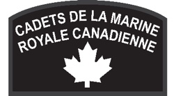 Insignes d’épaule des cadets de la Marine royale canadienne