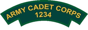 Royal Canadian Army Cadet Corps Shoulder Insignia