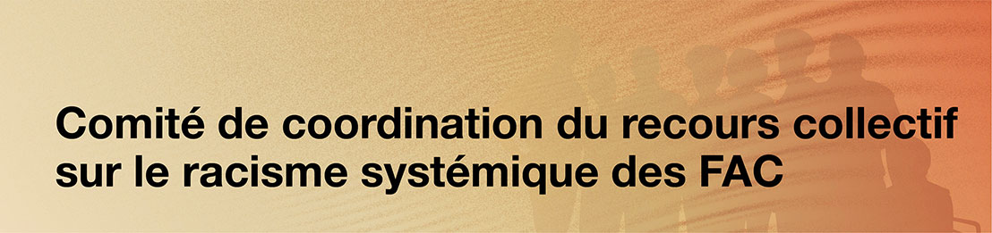 Comité de coordination du recours collectif sur le racisme systémique des FAC