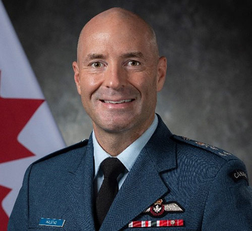 Major-General D.E. Molstad, CD